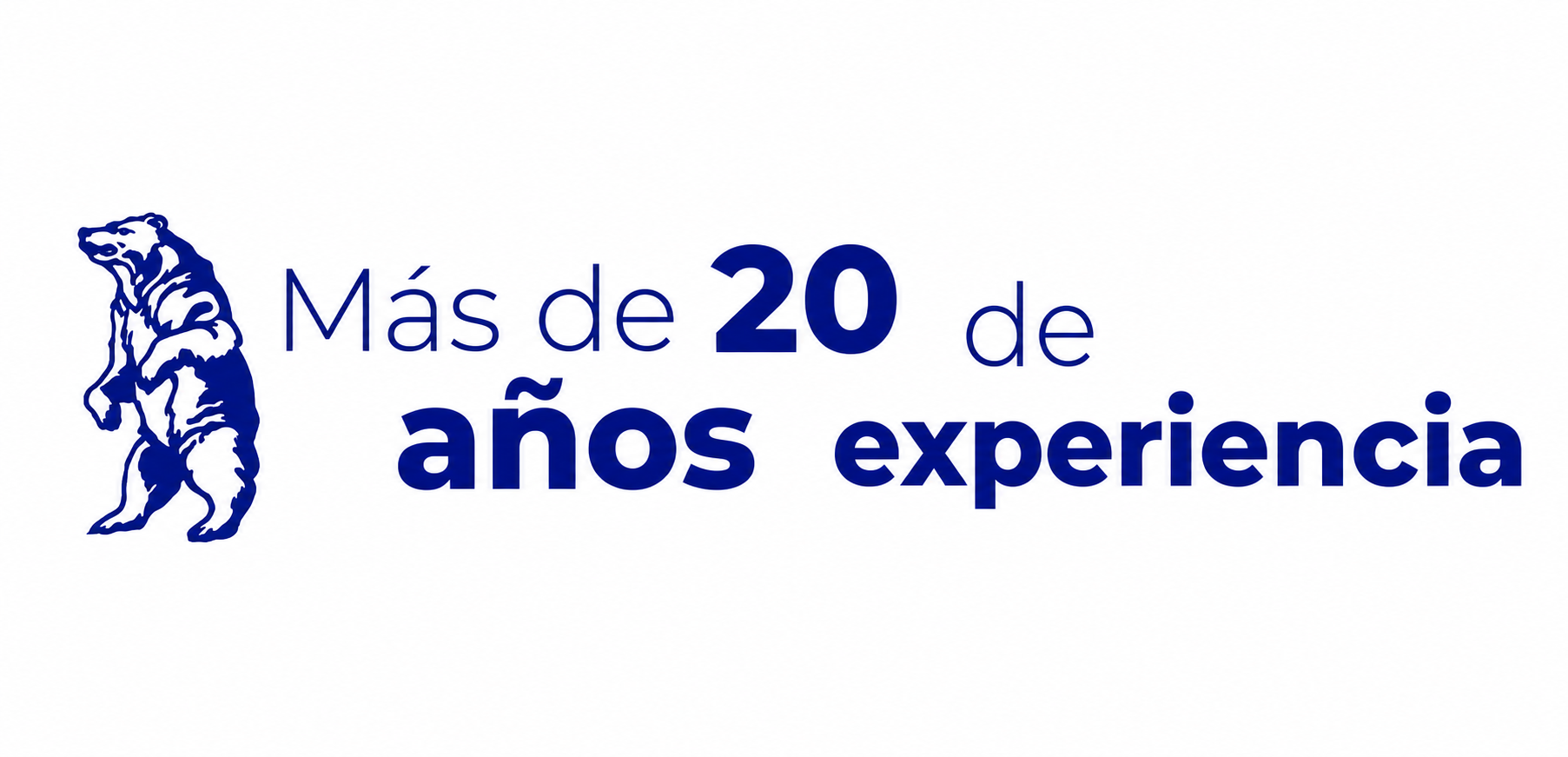 Años de experiencia en el mercado